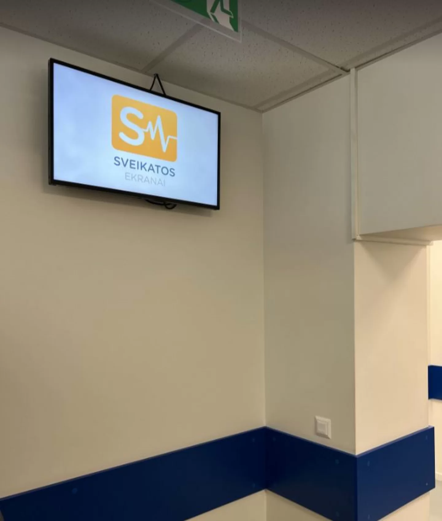 Reklaminiai ekranai Alytaus rajono pirminės sveikatos priežiūros centre