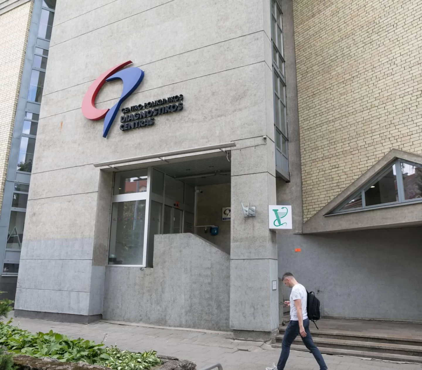 Reklaminiai ekranai VŠĮ Vilniaus centro poliklinikoje,  Diagnostikos centre