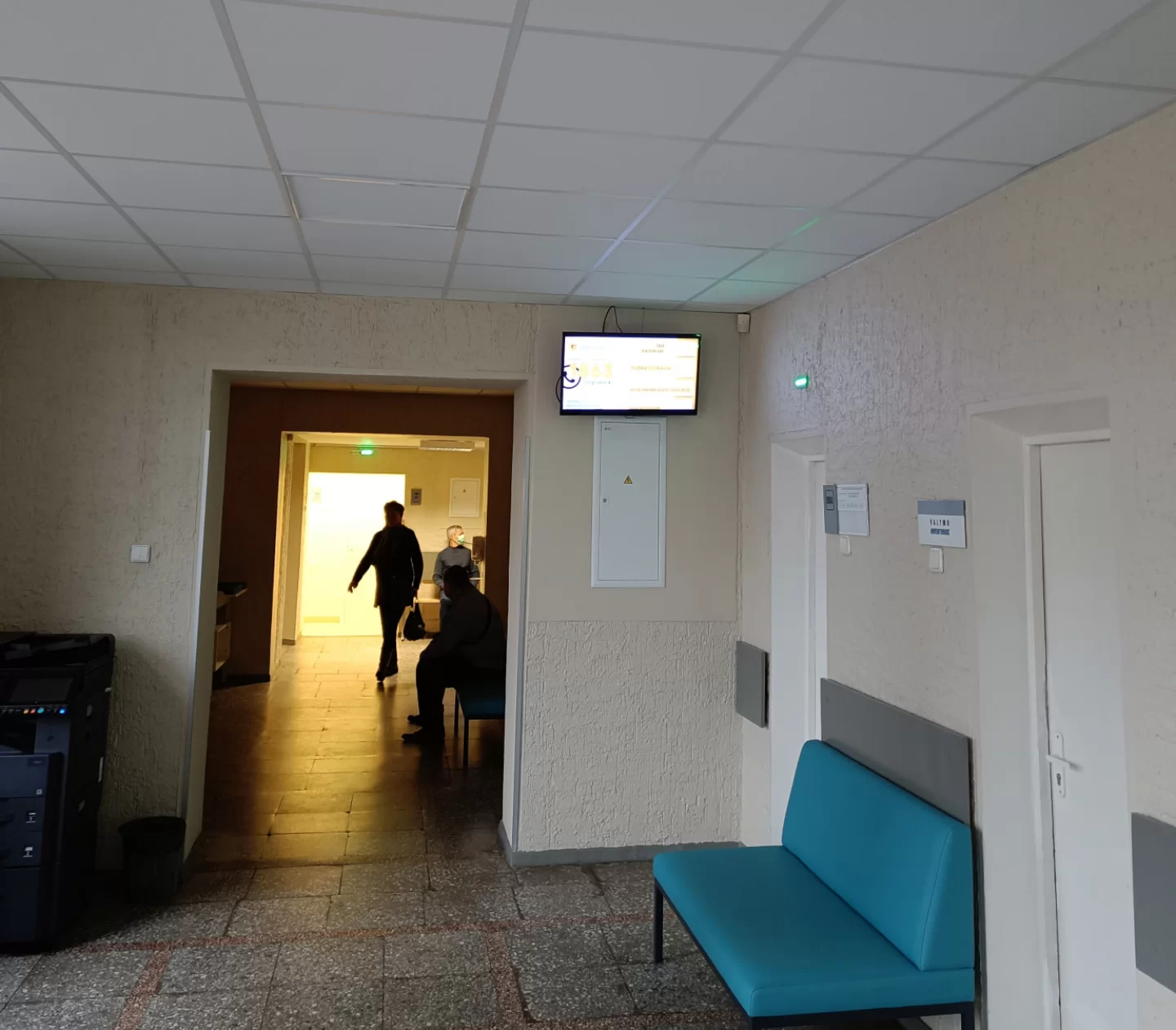 Reklaminiai ekranai VŠĮ Šiaulių centro poliklinikoje