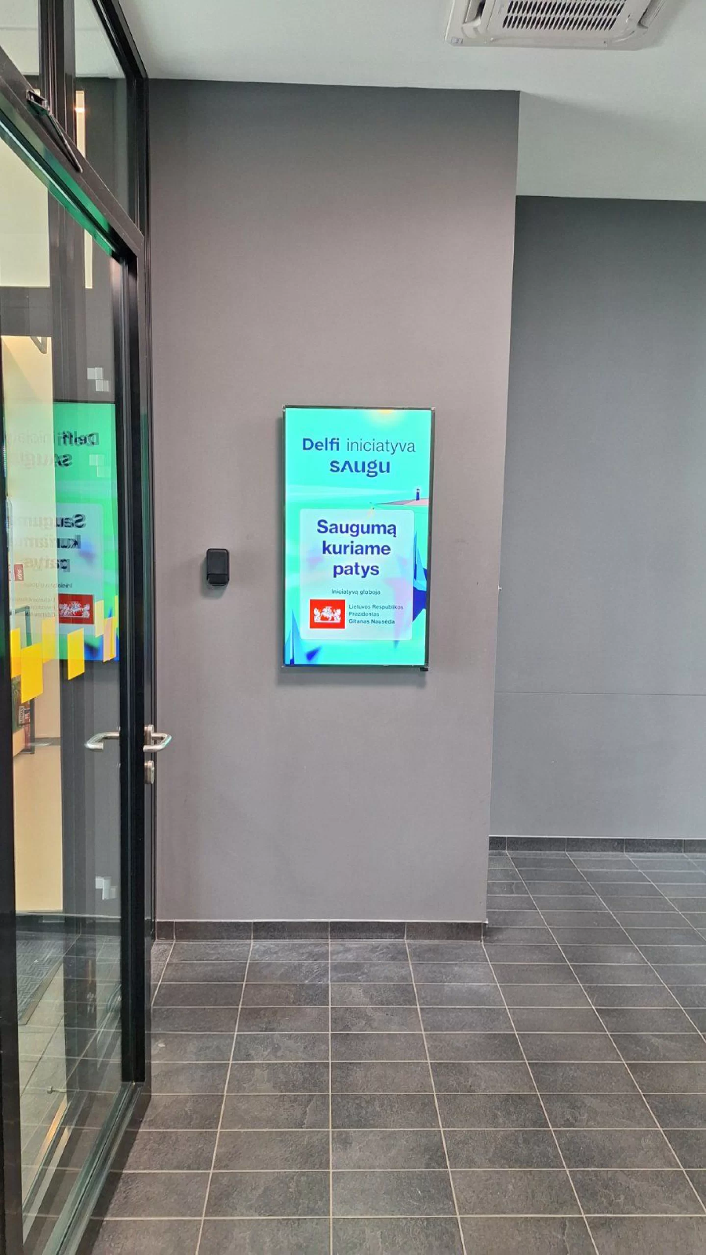 Reklaminis ekranas Prime verslo centre