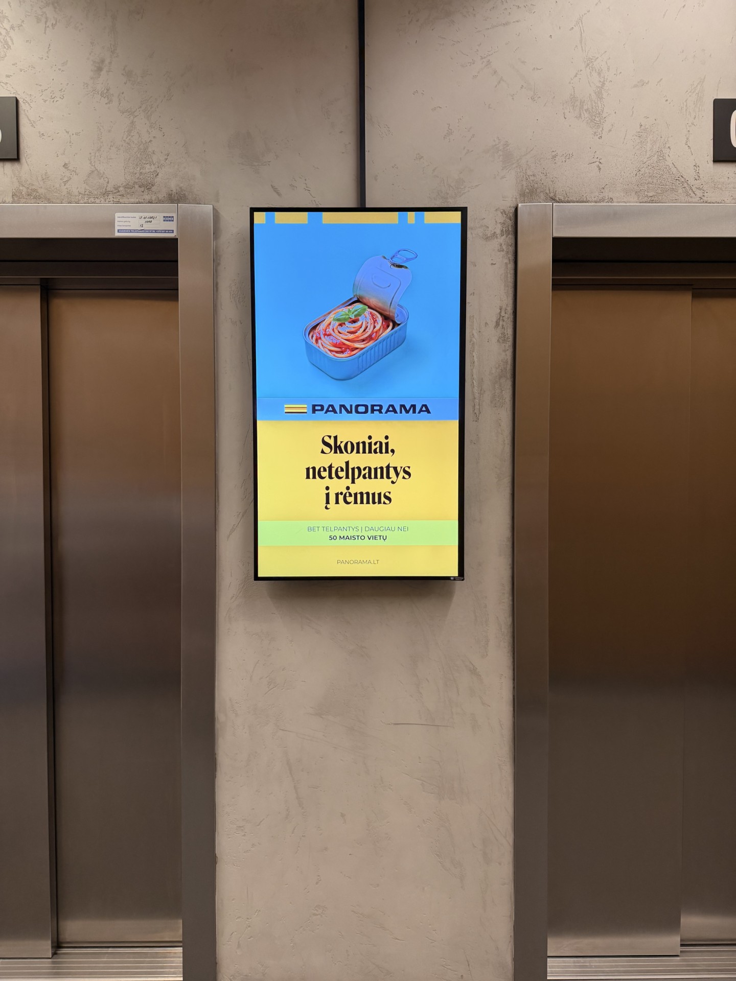 Reklaminis ekranas LINK verslo centre