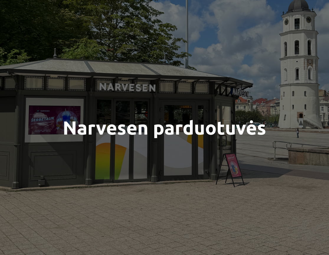 Narvesen parduotuvės