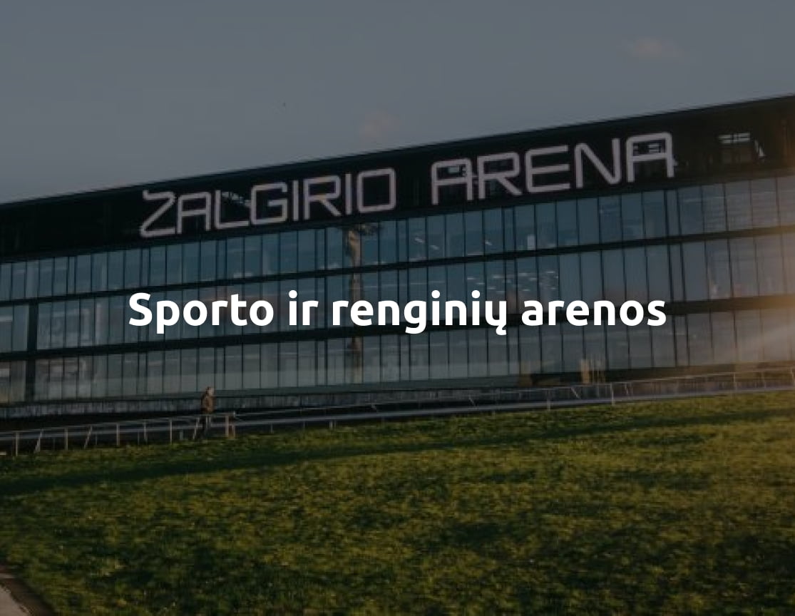 Sporto ir renginių arenos 