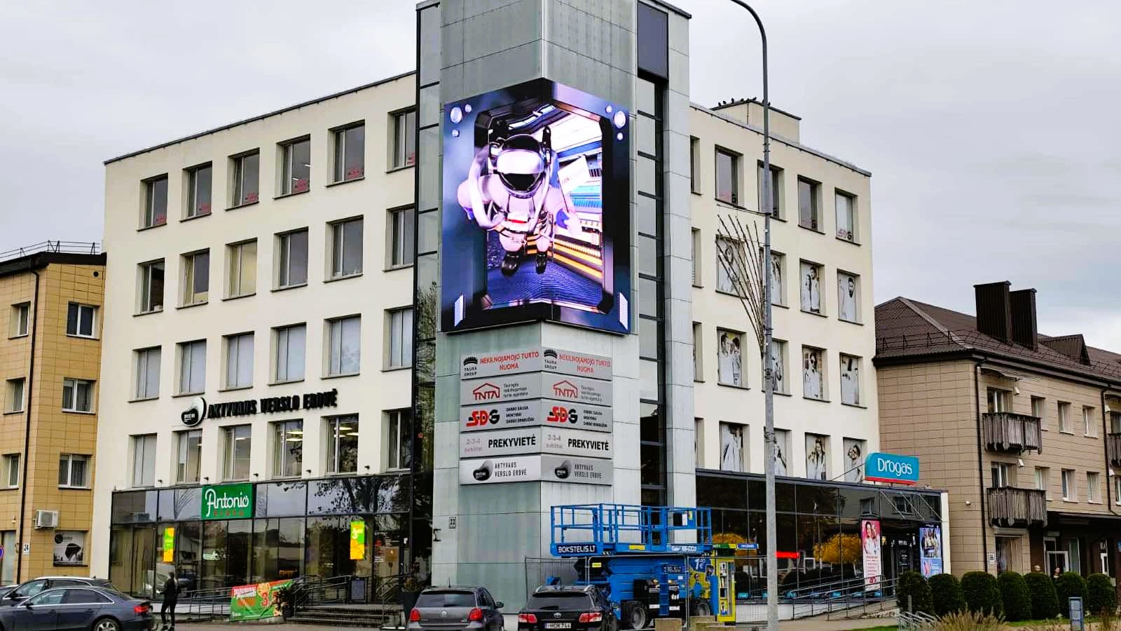 Kampinis LED ekranas Tauragėje