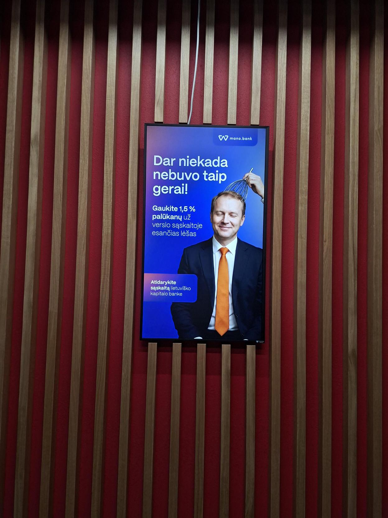 Reklaminiai ekranai TRIO verslo centre