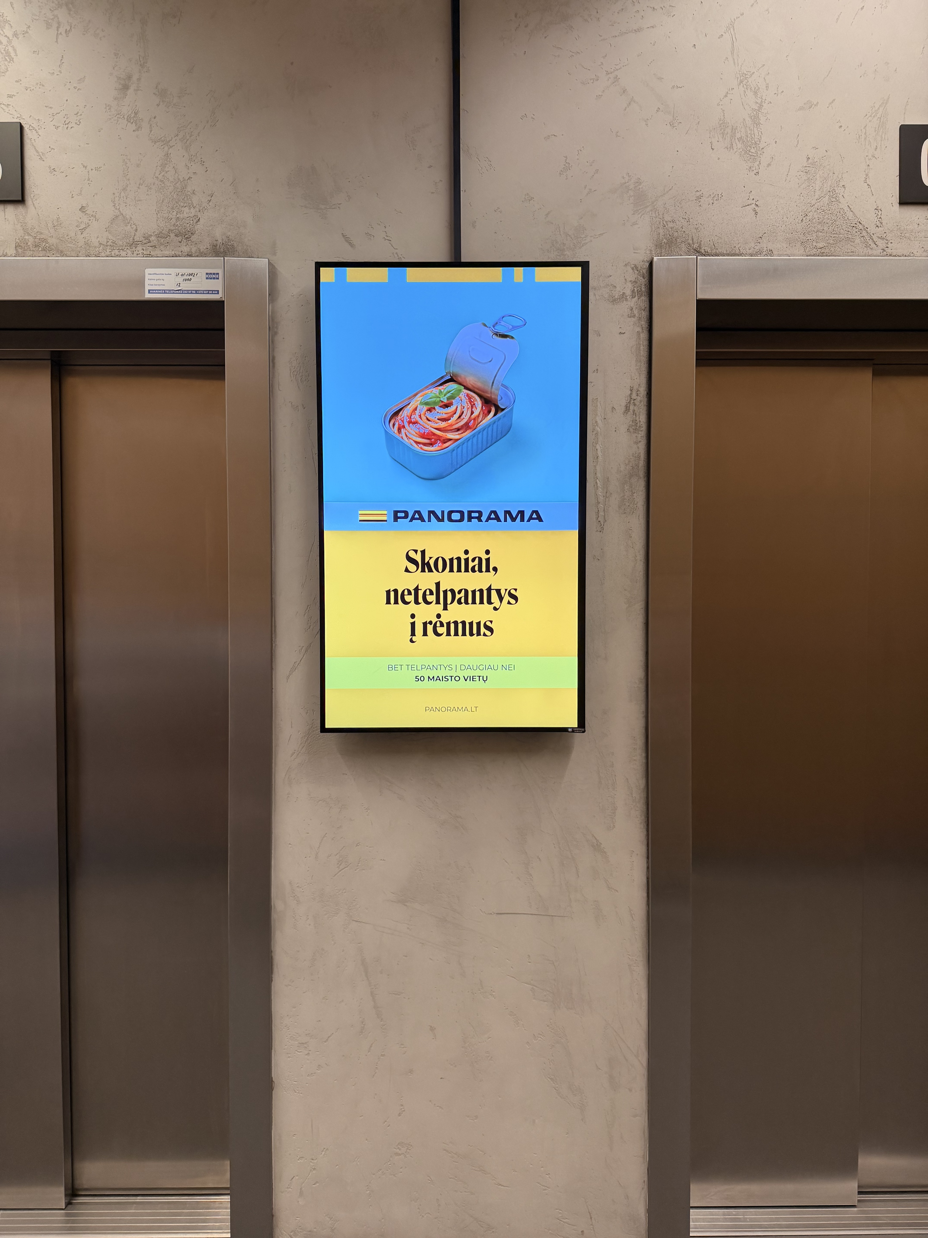 Reklaminis ekranas LINK verslo centre