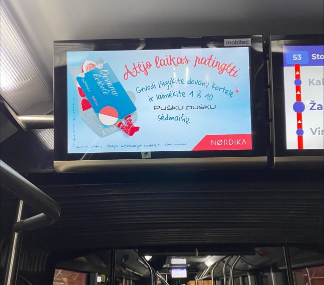 Vilniaus viešojo transporto ekranai