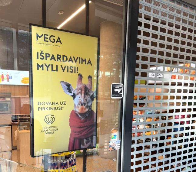 Narvesen ekranai Kaune