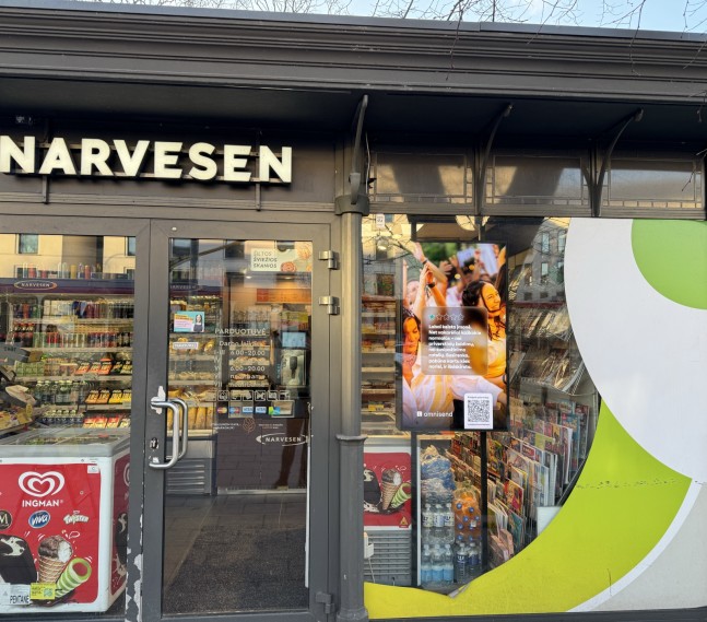 Narvesen LCD ekranas - Santariškių lig. (K118)