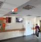 Reklaminiai ekranai VUL Santarų klinikose, konsultacijų poliklinikoje