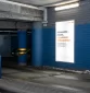 Reklaminis stendas 3 Burės Mažosios verslo centro automobilių stovėjimo aikštelėje