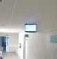 Reklaminiai ekranai Elektrėnų ligoninės konsultacijų poliklinikoje