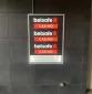 Reklaminis stendas Evolution verslo centro automobilių stovėjimo aikštelėje