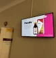 Reklaminis ekranas VŠĮ Vilniaus centro poliklinikoje, Naujamiesčio filiale