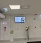 Reklaminiai ekranai VUL Santaros klinikų vaikų priėmimo-skubios pagalbos skyriuje