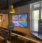 Gym Plius Palanga reklaminiai ekranai